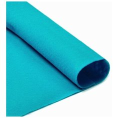 Фетр в рулоне мягкий "Ideal", цвет: 651 бирюза, 100 см x 10 метров, арт. FLT-S2