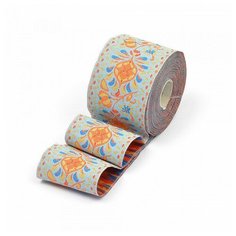 Лента отделочная жаккардовая "Ideal", 50 мм x 5,48 метра, цвет серый (арт. TBY.ЛЖ.MH-35)