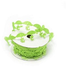 Лента декоративная "Ideal", 20 мм x 9,14 метра, цвет: 16 салатовый (арт. TBY.ЛДФ.XL-11.6)