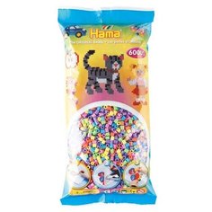 Бусинки midi для термомозаики, 6000 штук, пастель Hama