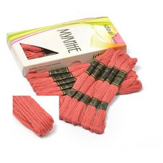 Нитки мулине "Ideal", цвет: 154 (24 мотка по 8 метров)