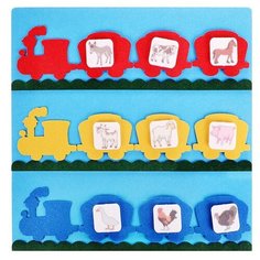 Развивающий коврик "Паровозики" Smile Decor