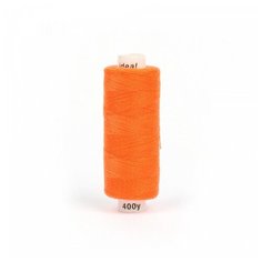 Нитки бытовые "IDEAL", 40/2, 366 м (цвет: 579, оранжевый), 10 штук