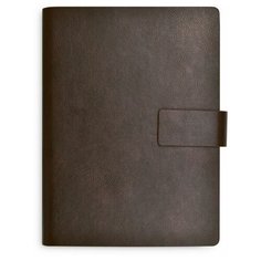 Ежедневник-органайзер недатированный, А5+, 160 листов, искусственная кожа "Сариф делавэ", коричневый Феникс