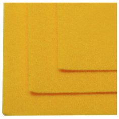 Комплект листового фетра (мягкий) "IDEAL", 10 листов, цвет: 640 апельсин