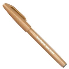 Фломастер- кисть "Touch Brush Sign Pen", цвет светло- коричневый Pentel