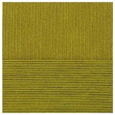 Пряжа для вязания "Лаконичная", 212 метров, 5 мотков по 100 грамм, цвет: 033 золотистая олива Пехорка