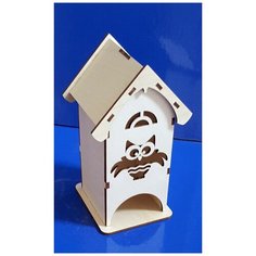 Заготовка из дерева "Чайный домик. Сова", средний Созвездие