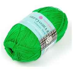Пряжа Пехорка "Виртуозная", 333 метра, 5 мотков по 100 грамм, цвет: 434 зеленый