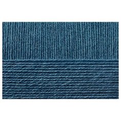 Набор пряжи для вязания "Уютная", 100 г, 230 м, 5 мотков, цвет светлая джинса Пехорка