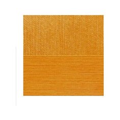 Пряжа Пехорка "Нежная", 150 метров, 5 мотков по 50 грамм, цвет: 447 горчица