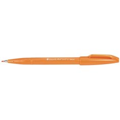 Фломастер-кисть "Touch Brush Sign Pen", цвет оранжевый Pentel