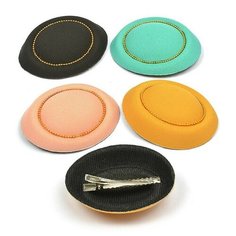 Шляпа (таблетка) для куклы, цвет: ассорти, 8х7 см, 4 штуки, арт. КЛ.25962