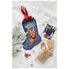 Набор для вышивания бисером "Сказочный олень", 20х30 см Abris ART