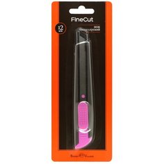 Нож канцелярский "BrunoVisconti. Finecut", пластиковый корпус, 12 мм