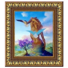 Набор для вышивания бисером Империя бисера "Блаженство", 45x52 см, арт. ИБК-152