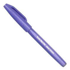 Фломастер- кисть "Touch Brush Sign Pen", цвет сине- фиолетовый Pentel
