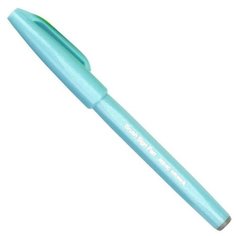 Фломастер- кисть "Touch Brush Sign Pen", цвет бледно- голубой Pentel