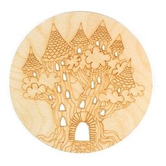 Подставка "Дом ландышей", диаметр 15 см Buratini