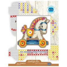 Набор для вышивания РТО по перфорированной форме с магнитом (арт. EHW052) RTO