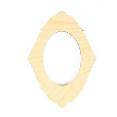 Декоративная рамка, 16,5х23,2 см (арт. DZ71014) Buratini