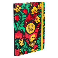 Скетчбук Проф-Пресс Птица 20.4 х 14.5 см, , 80 л.
