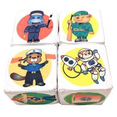 Кубики Учитель Профессии ИТМ-20