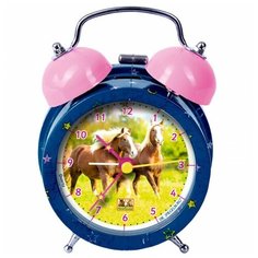 Часы настольные Spiegelburg Pferdefreunde синий