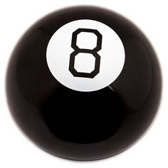 Эврика Шар для принятия решений Восьмерка, черный