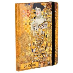 Скетчбук Проф-Пресс Густав Климт Золотая Адель 21 х 14.8 см (A5), , 80 л.