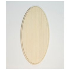 Заготовка для творчества "Панно деревянное. Овал", 24,5х12 см ПРОМЫСЕЛ