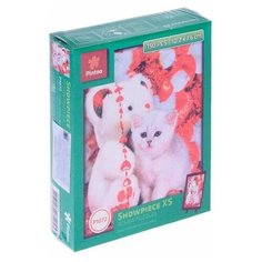 Пазл "Белый медвежонок и котенок", 150 элементов Pintoo