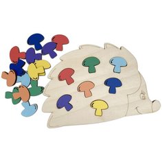 Эврилэнд Мозаика с карточками Большой ежик с грибочками EL7204