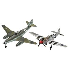 Сборная модель Revell Me262 и P-51B 1:72