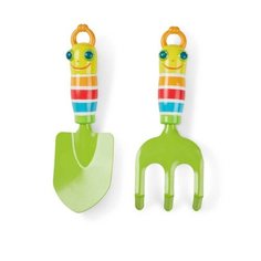Набор Sunny Patch "Совочек и грабли металлические" Melissa & Doug