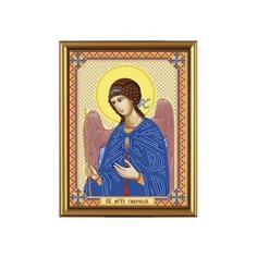 Набор для вышивания бисером "Святой Архангел Гавриил", 13x17 см, арт. С6020 Nova Sloboda