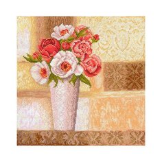 Набор для вышивания крестом "Винтажные розы", арт. В-25 Сделай своими руками