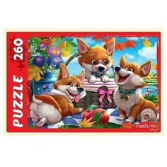 Пазлы "Корги", 260 элементов Рыжий кот