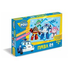 Пазл maxi "Робокар Поли. Команда Поли", 24 элемента Origami