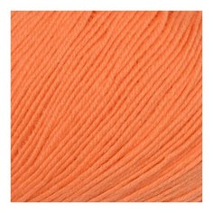 Пряжа для вязания "Ласковое детство", 225 метров, 5 мотков по 50 грамм, цвет: 186 манго Пехорка