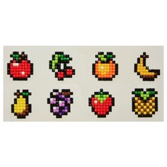 Алмазная мозаика "Алмазные наклейки. Фрукты" Рыжий кот