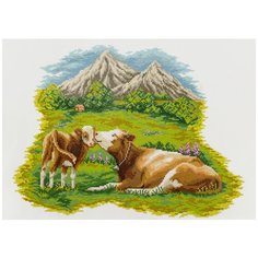 Кристальная мозаика (алмазная вышивка) "Фрея. Семейная идиллия", 50х35 см, арт. ALVR-236