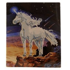 Алмазная мозаика "Myart. Вошебный единорог", 21х25 см (с частичным заполнением, на картоне) Рыжий кот