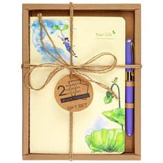 Канцелярский набор Bruno Visconti Small elf (7-40-242-3), 3 пр., бежевый/фиолетовый