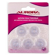 Шпули для швейных машин, 5 штук, арт. AU-1101 Aurora
