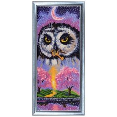 Набор для вышивания бисером "Совушка-весна", 39x16 см, арт. 542 Butterfly