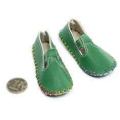 Туфли для куклы, цвет: зеленый, 80 х35 мм, высота 20 мм, 1 пара, арт. КЛ.21873 Magic 4 Toys