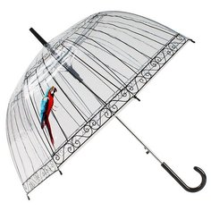 Зонт-трость "Клетка с попугаем" Эврика