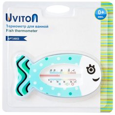 Термометр двухсторонний для воды "Китенок" (цвет: мятный) Uviton