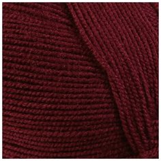 Пряжа Пехорка "Бисерная", 450 метров, 5 мотков по 100 грамм, цвет: 323 темный бордо